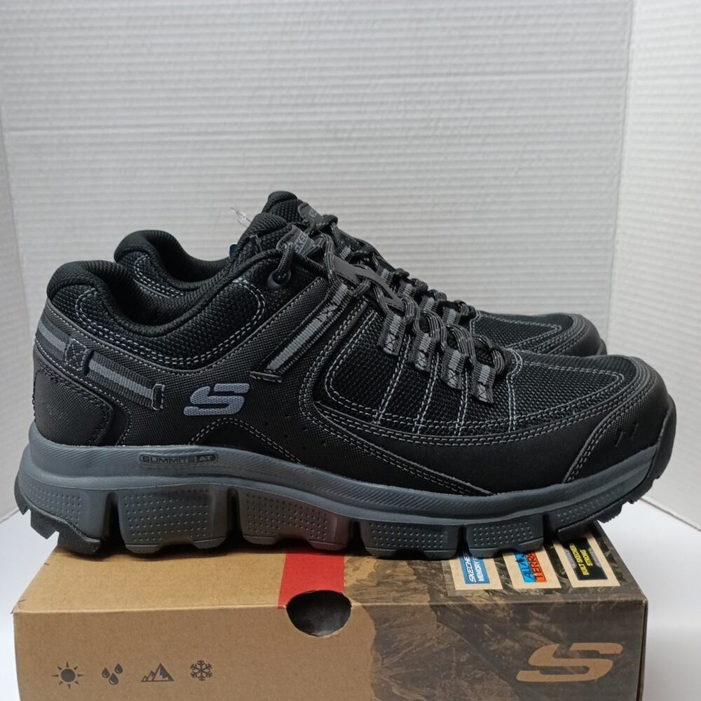 Skechers Sport Adventure Men's Shoes Size 10 Black Comfort
